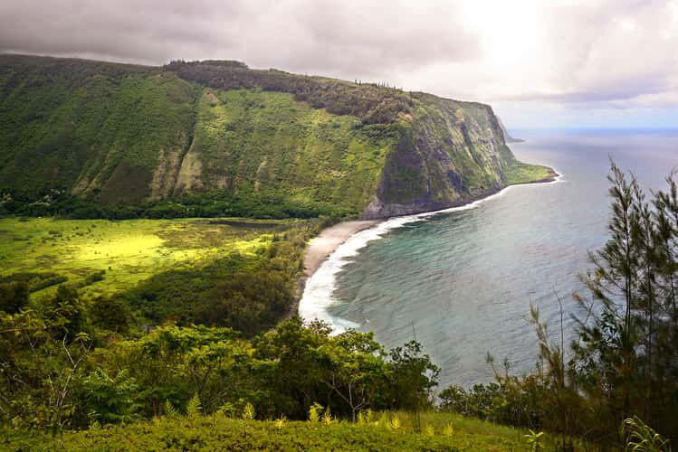 Waipío Valley Overlook, Hawaii