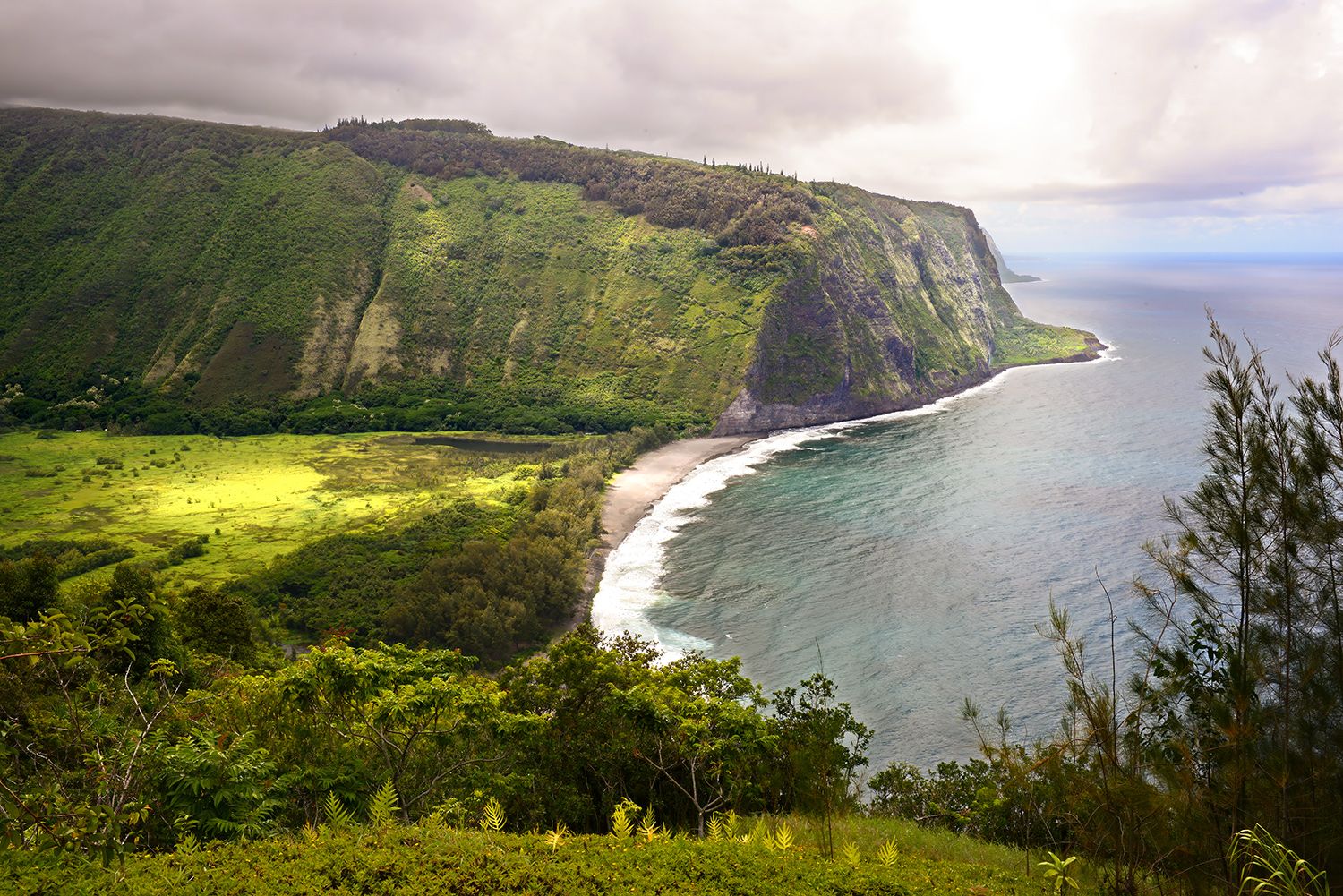 Waipío Valley Overlook, Hawaii, USA