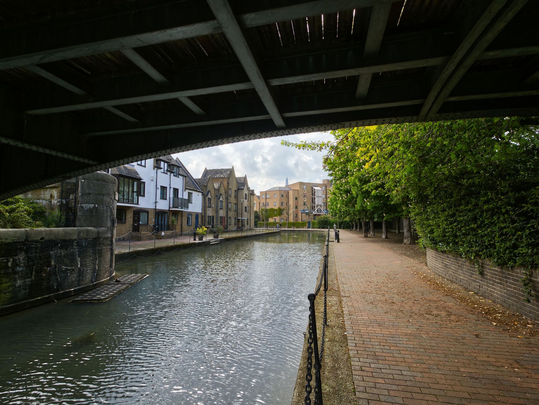 Wapping Ornamental Canal System - bridge, United Kingdom