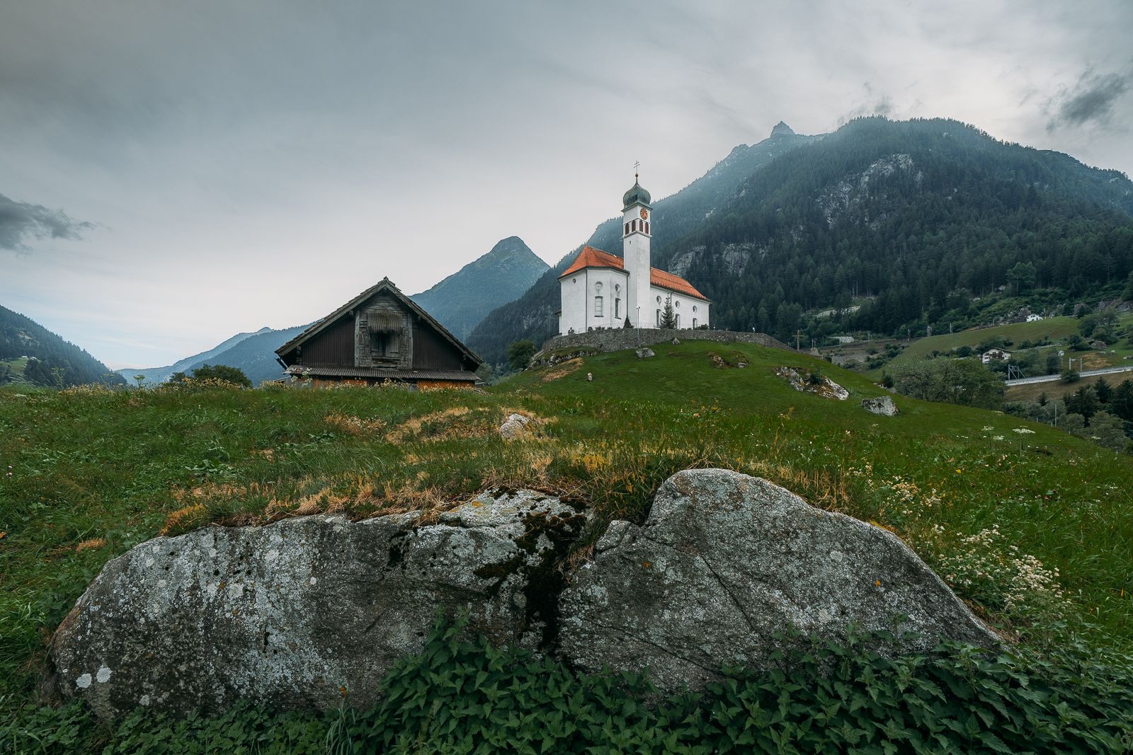 Wassen Church, Switzerland