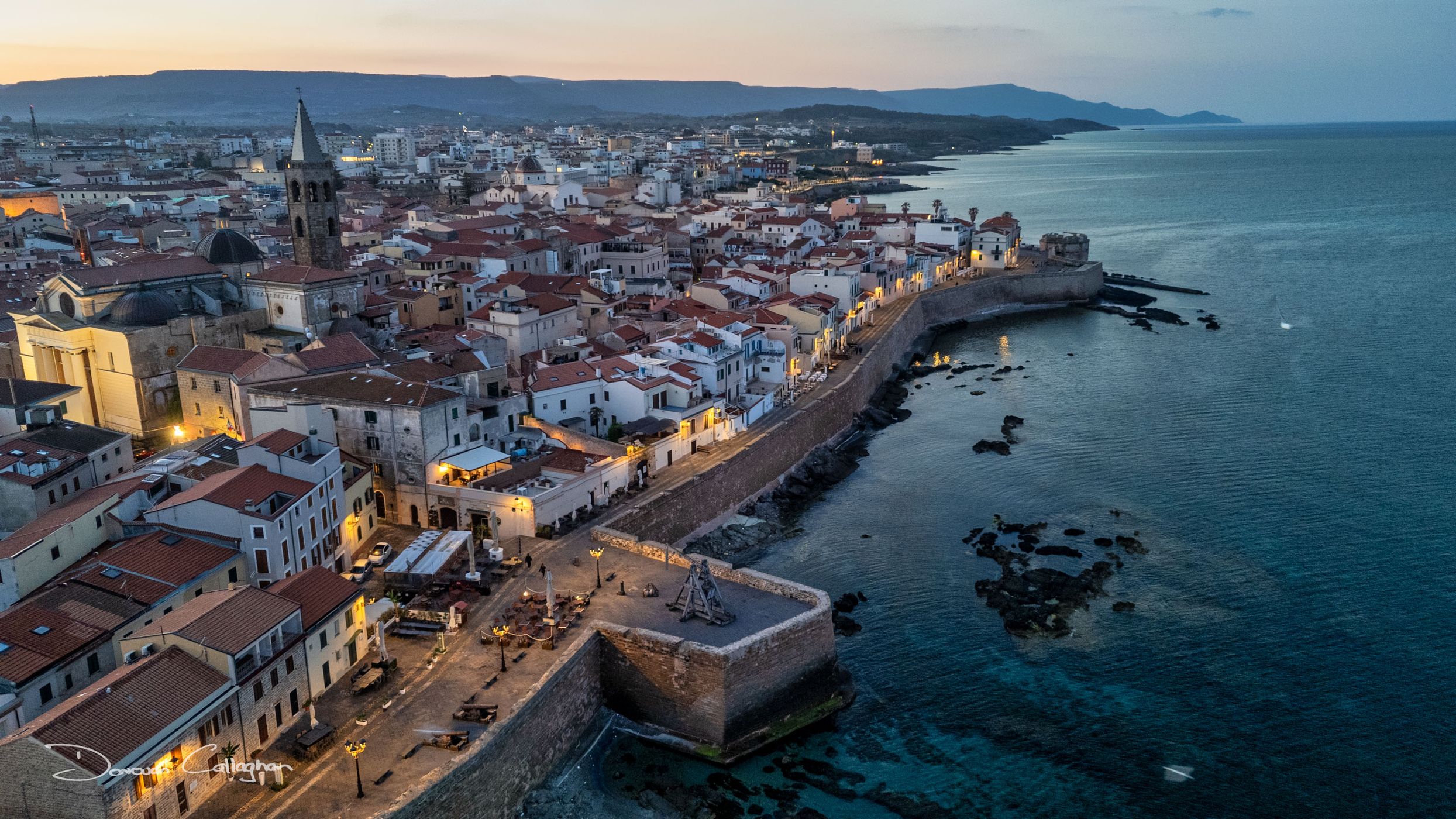 Waterfront, Alghero, Sardinia, Italy