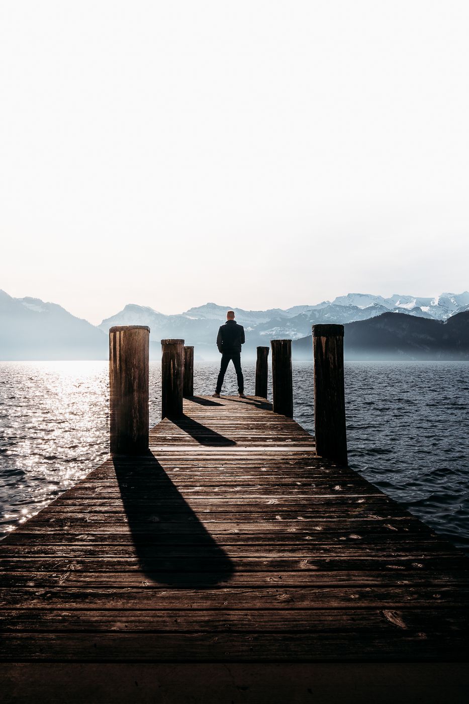 Weggis Dock, Switzerland