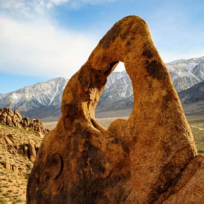Whitney Portal arch, USA