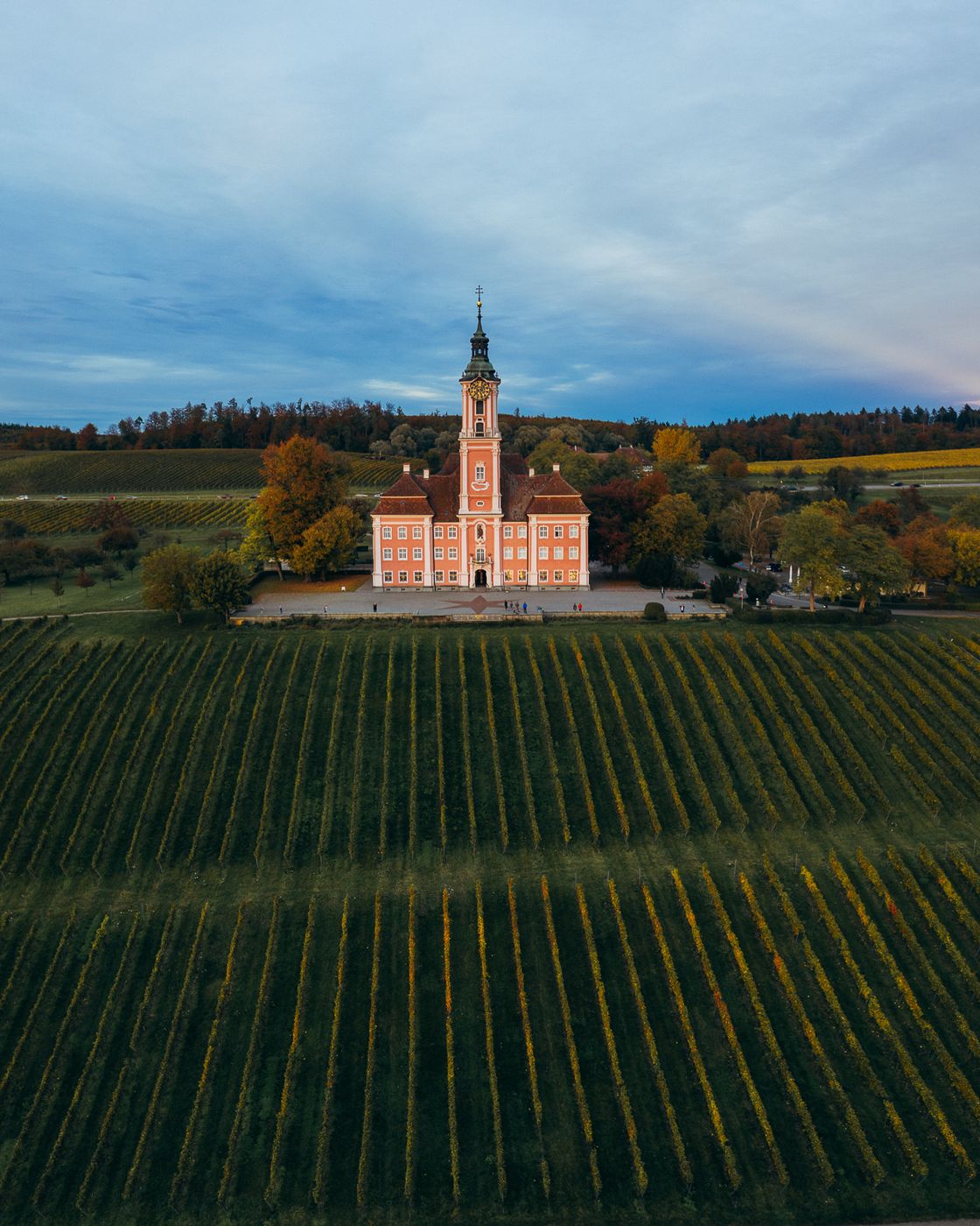 Zisterzienser Priorat Kloster Birnau (Drone), Germany