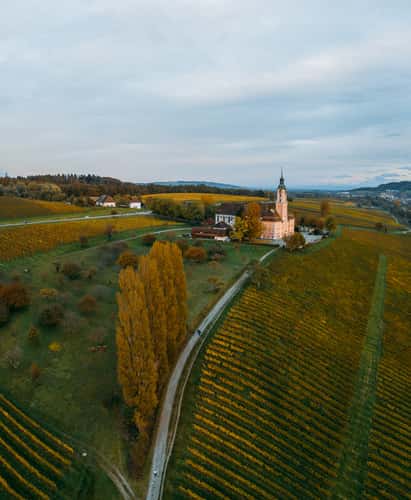 Zisterzienser Priorat Kloster Birnau (Drone)