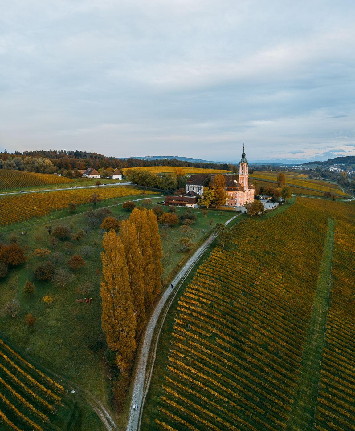 Zisterzienser Priorat Kloster Birnau (Drone), Germany