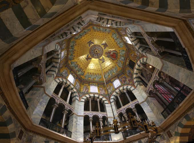 Aachen Cathedral Interior