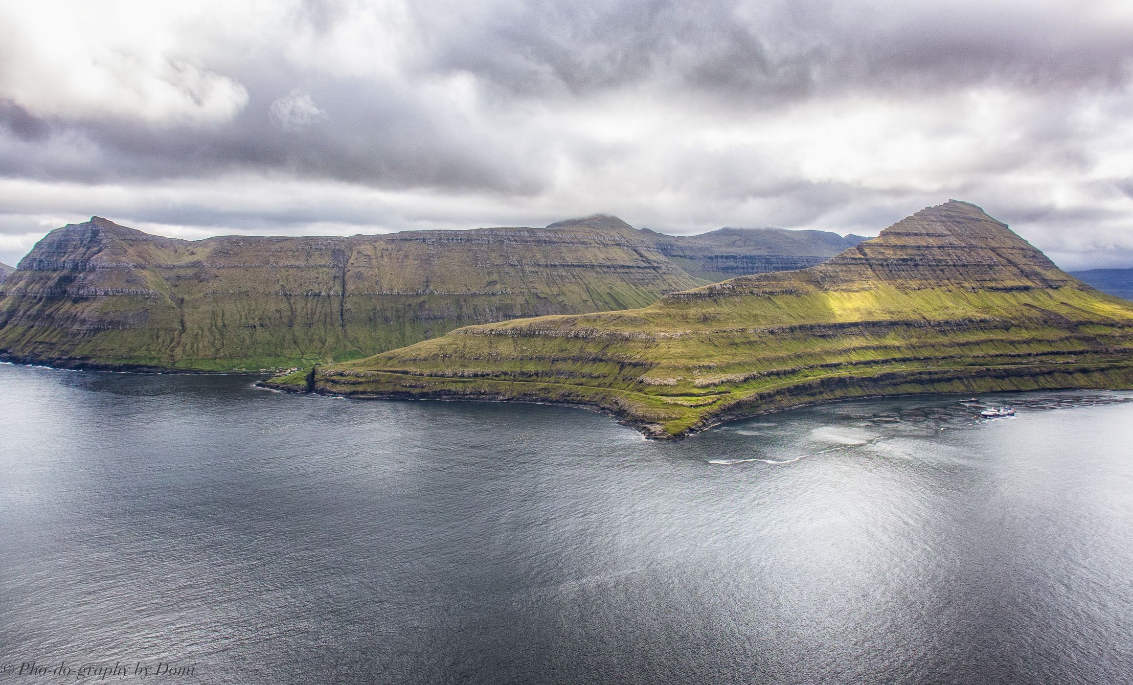 Aerial viewpoint, Faroe Islands