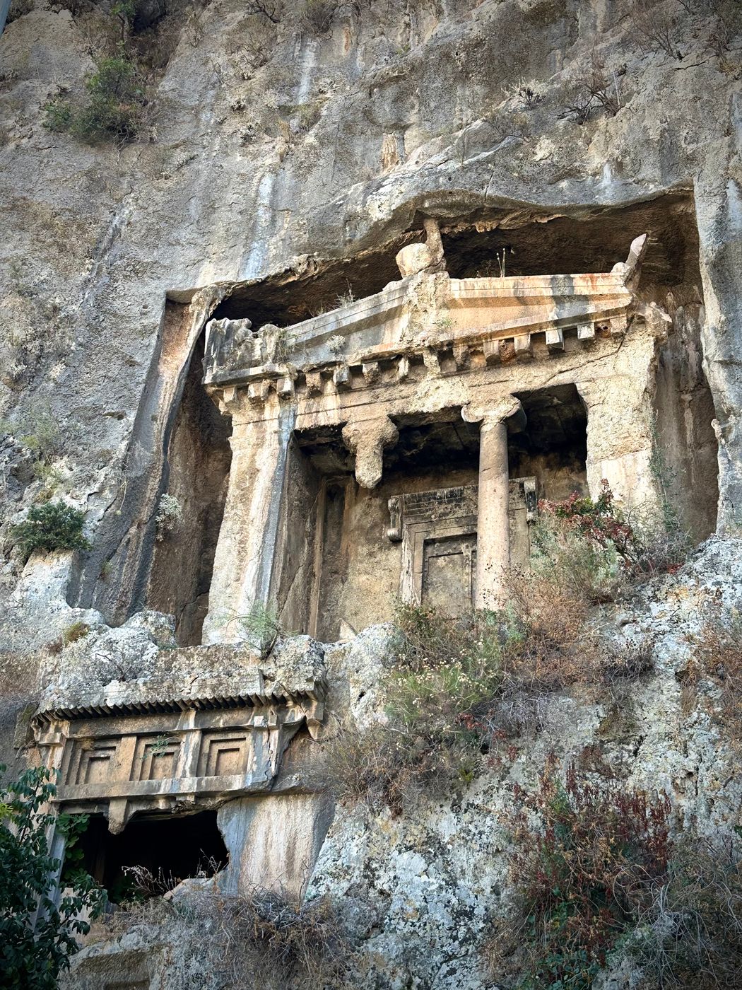 Amyntas Rock tombs, Fethiye, Turkey (Türkiye)