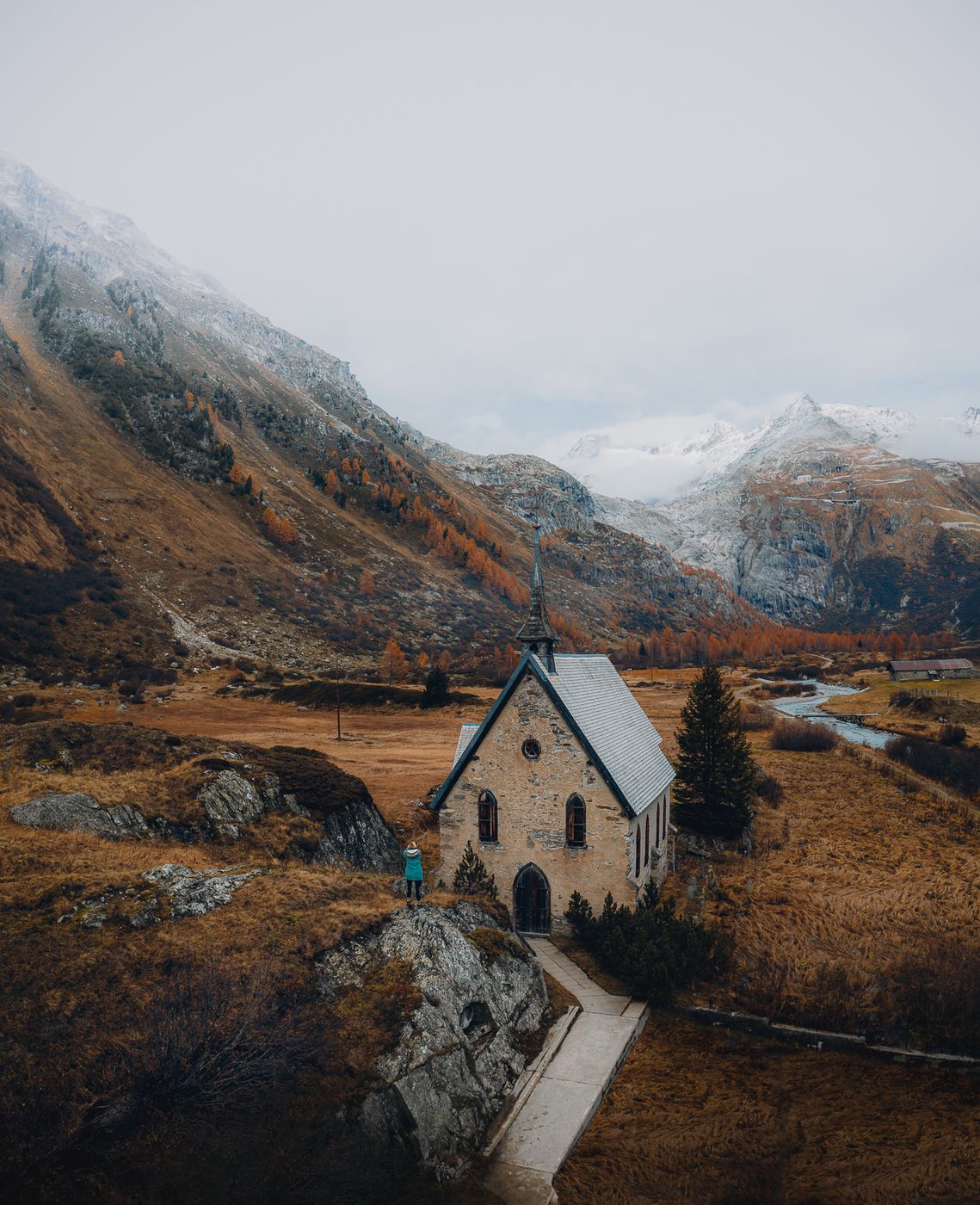 Anglican Church Gletsch, Switzerland