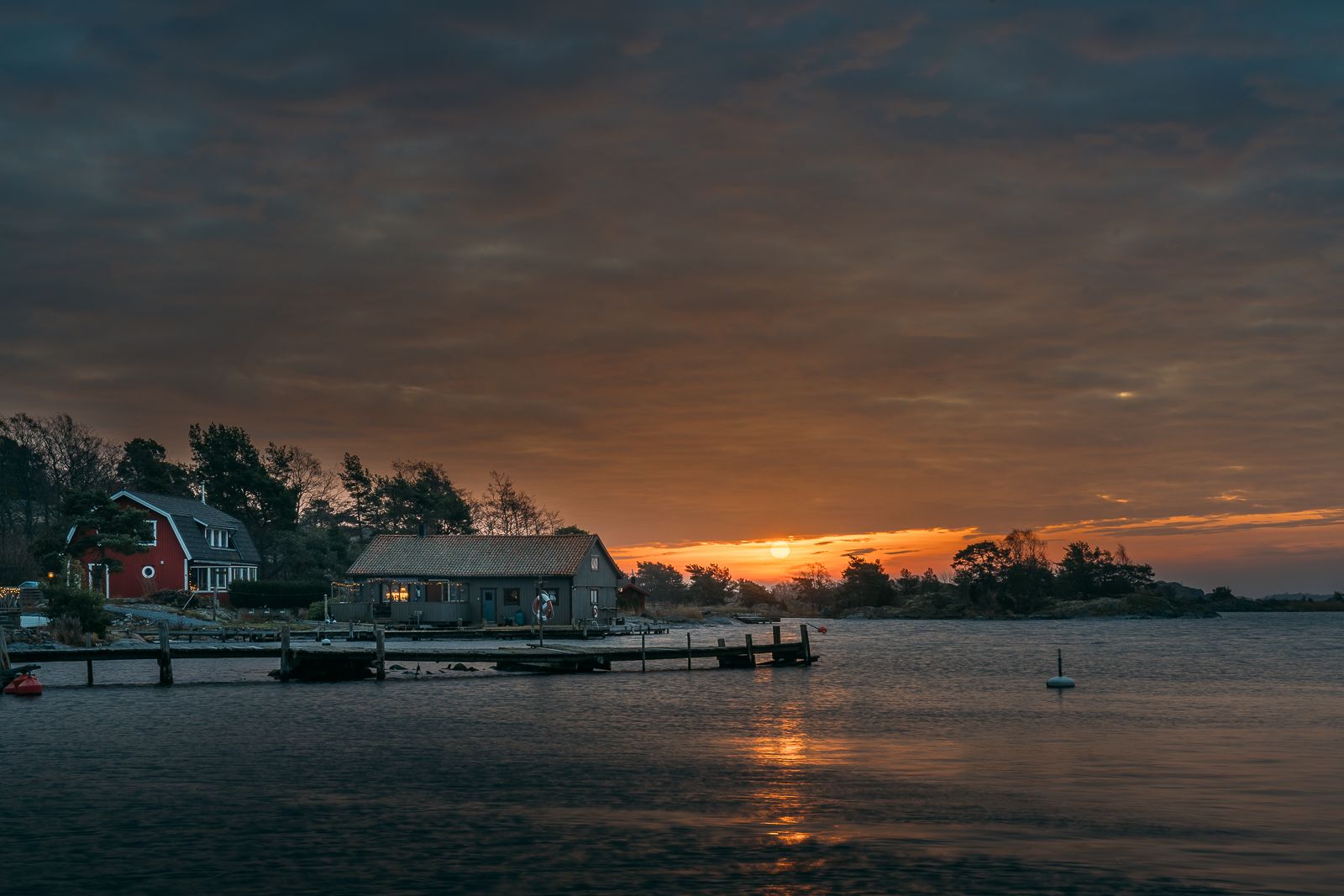 Ankarudden brygga, Sweden