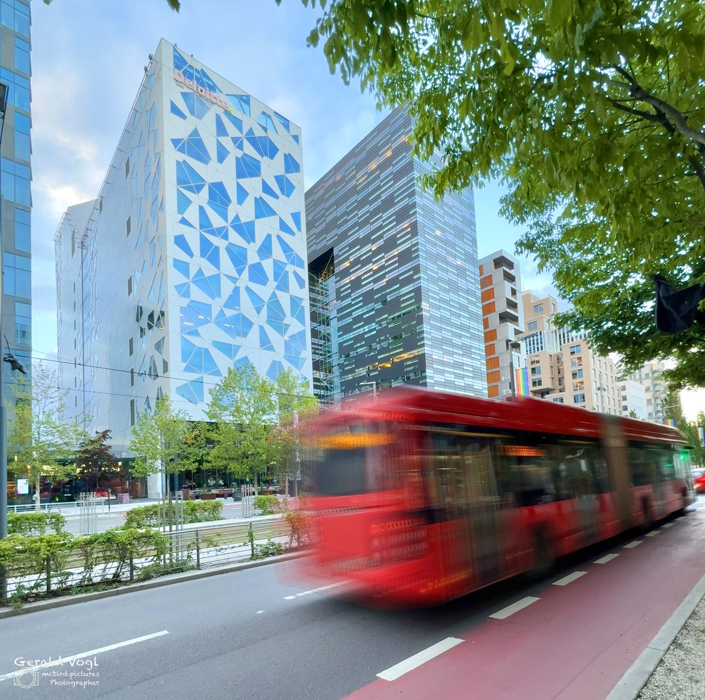 Barcode: Deloitte building, Norway
