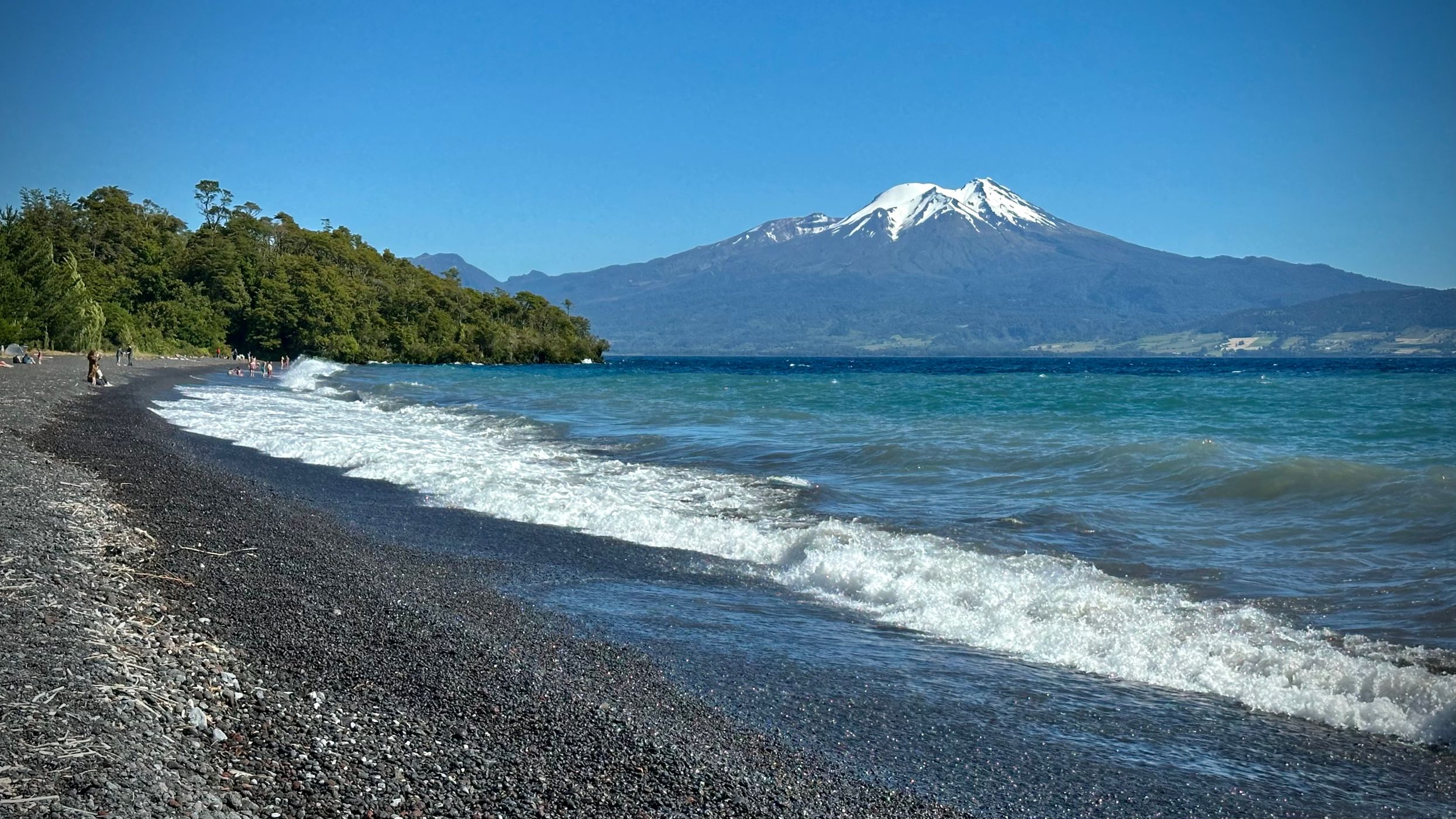 Beach close to Las Cascadas, Chile