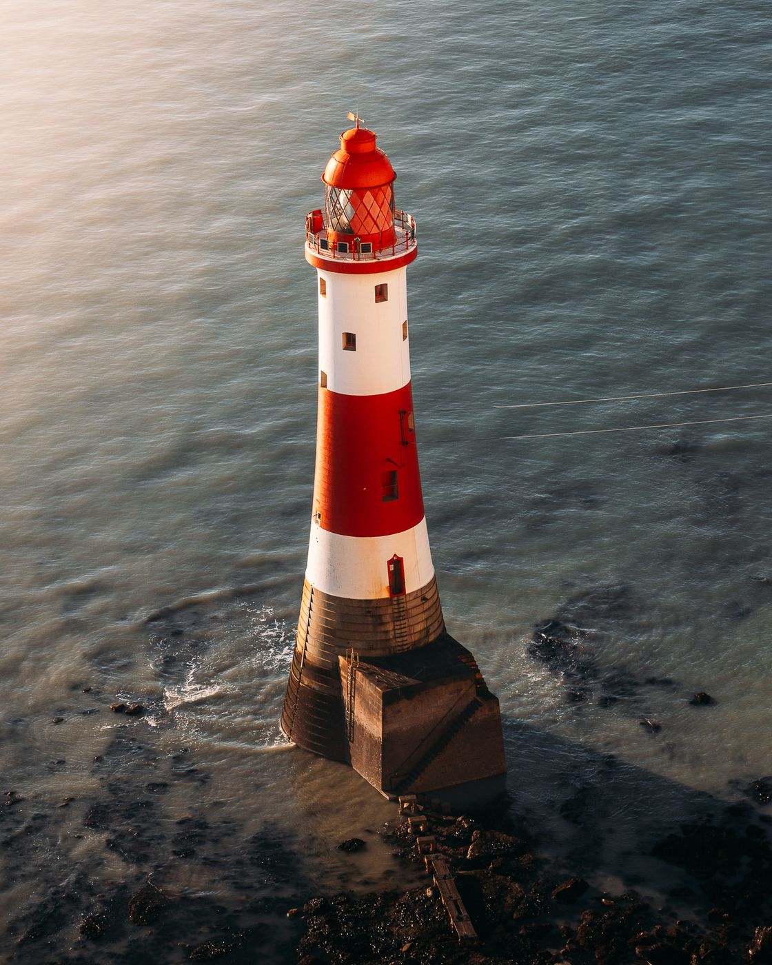 Beachy Head Cliffs and Lighthouse, United Kingdom