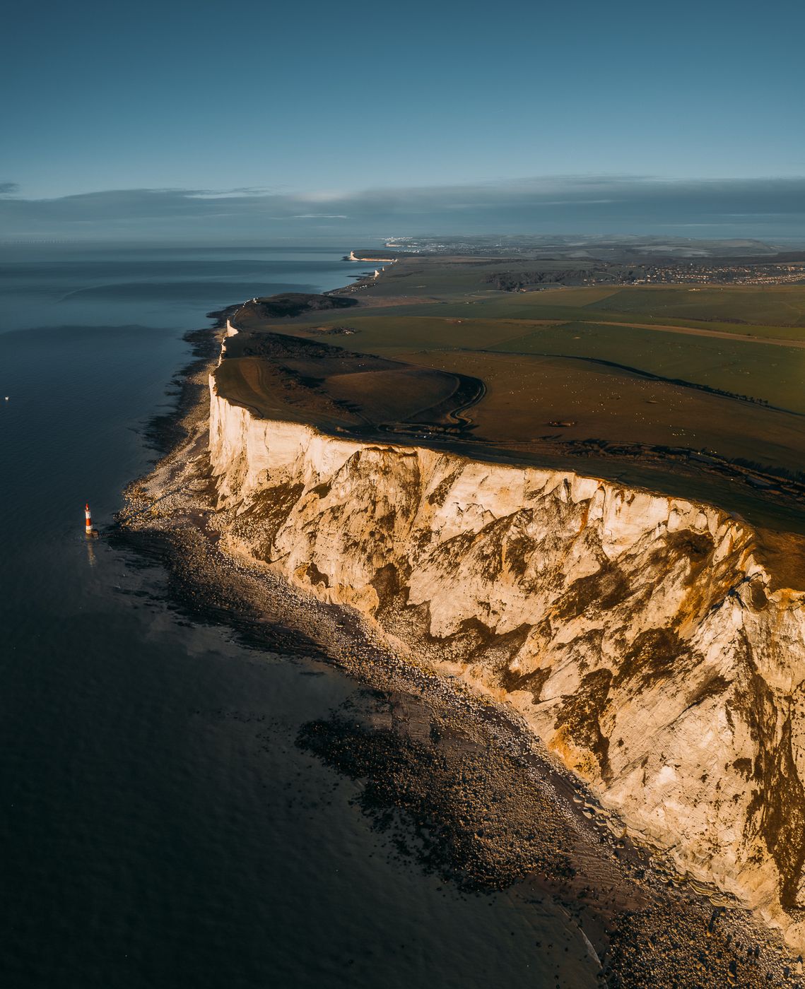 Beachy Head Lighthouse (Drone), United Kingdom