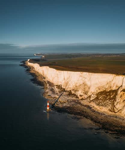Beachy Head Lighthouse (Drone)