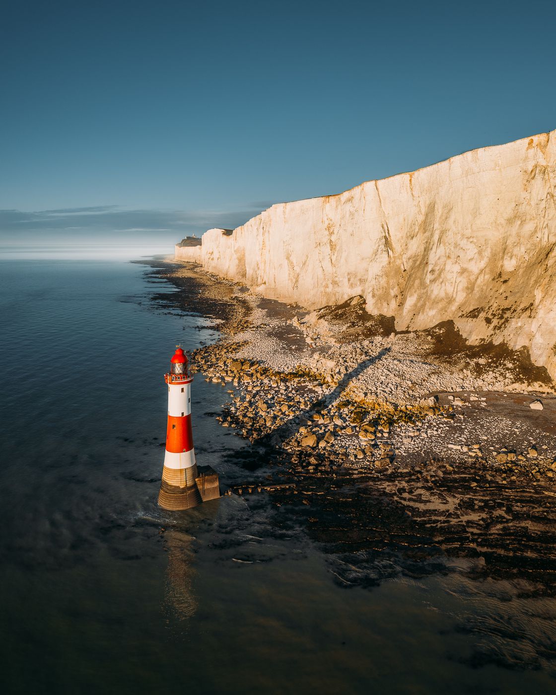 Beachy Head Lighthouse (Drone), United Kingdom