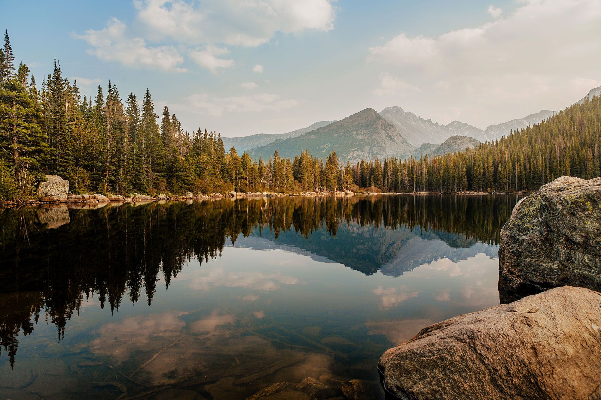 Bear Lake at Sunrise, USA