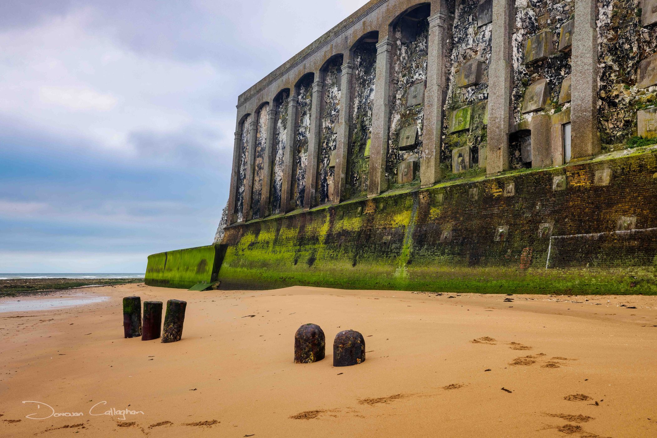 Below Kingsgate Castle, Kingsgate Bay Beach, England, United Kingdom
