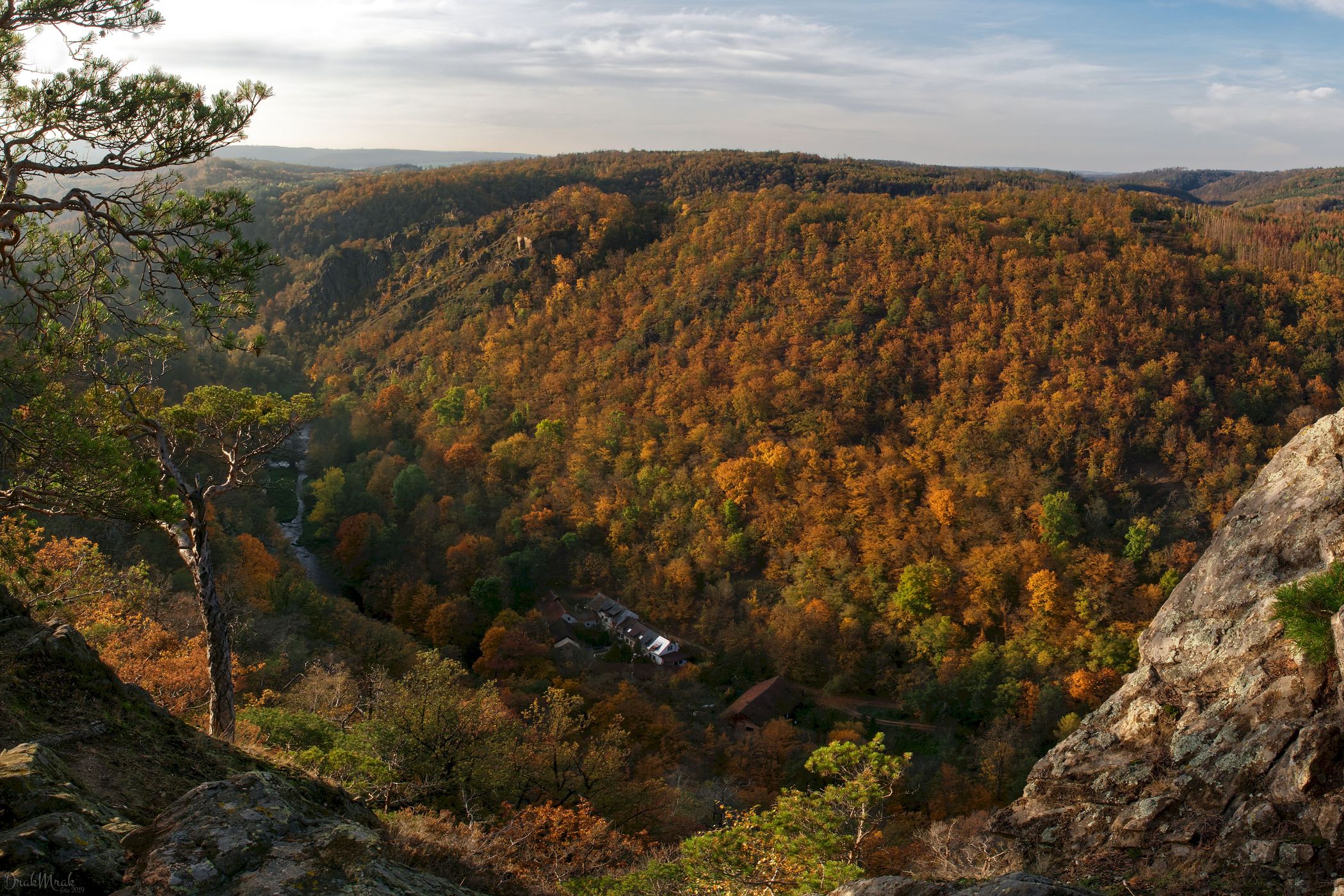 Big Rock viewpoint, Czech Republic