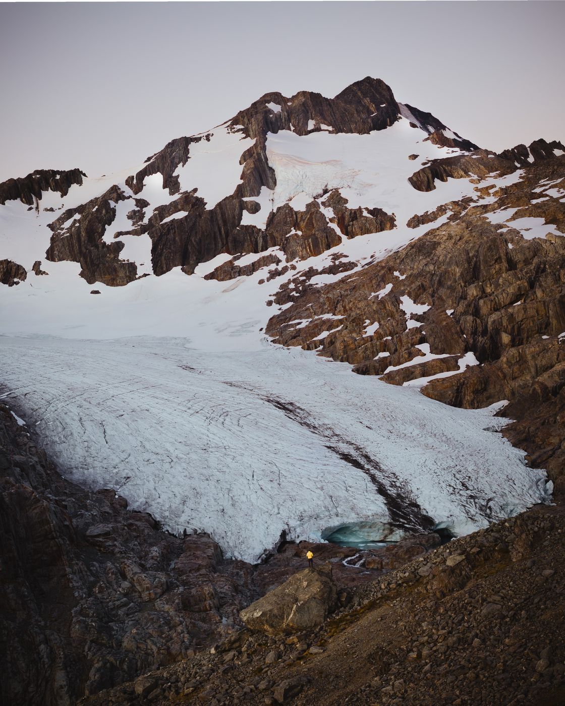 Brewster Glacier and Mount Brewster, New Zealand