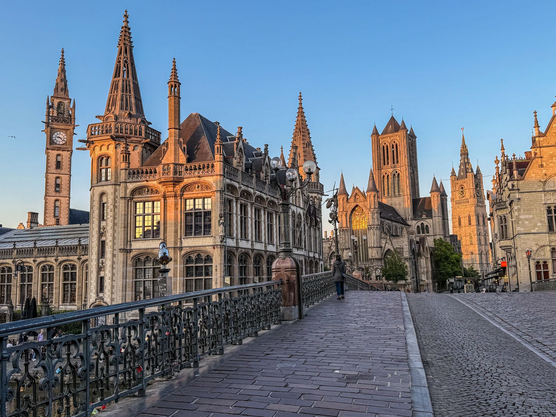 Bridge St-Michiels, Ghent, Belgium