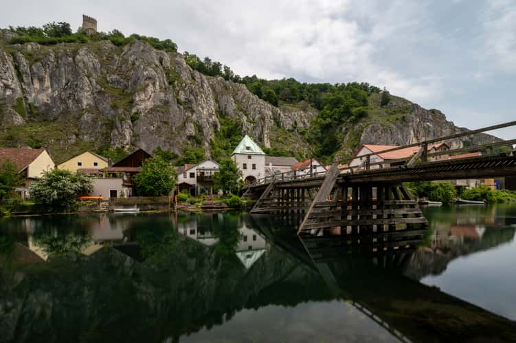Wooden Bridge in Essing