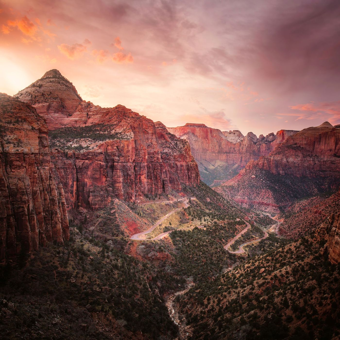 Canyon Overlook, Zion National Park, USA