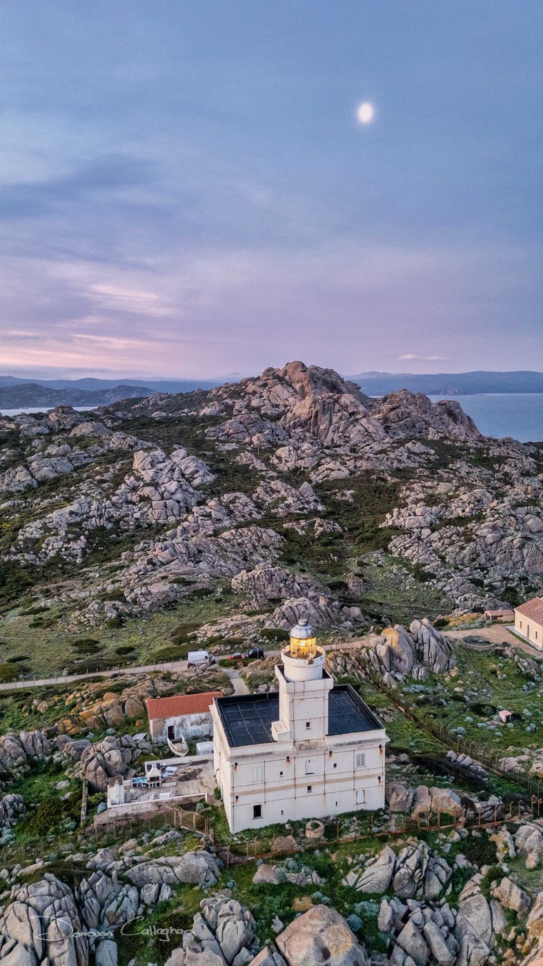 Capo Testa Lighthouse, Sardinia, Italy