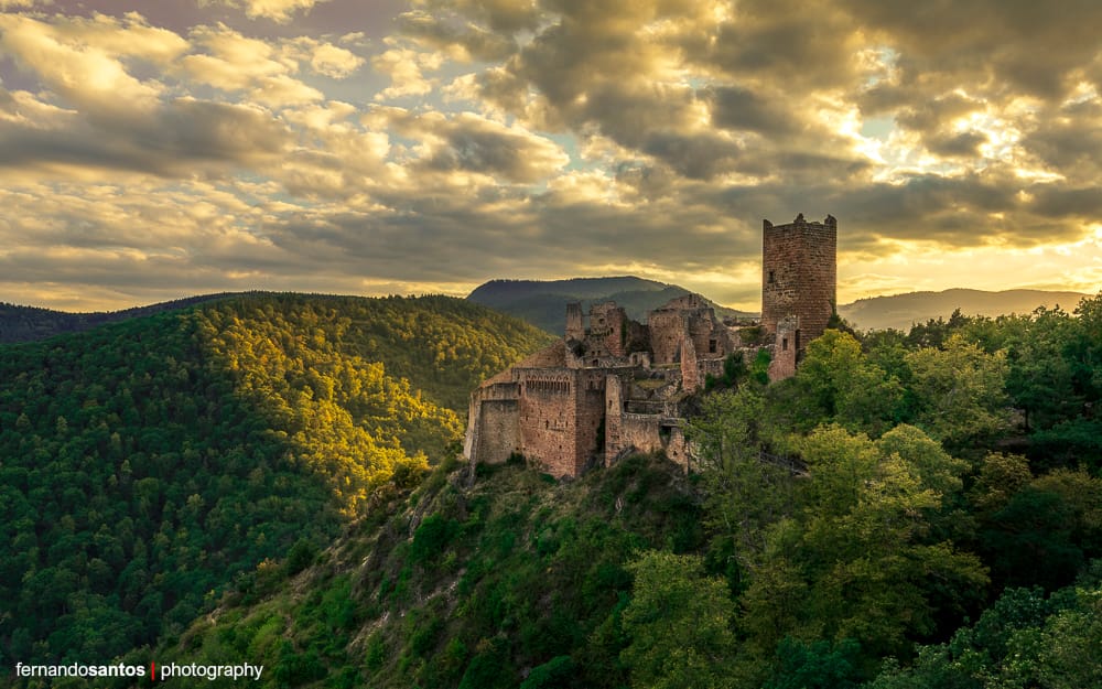 Château de Saint-Ulrich, Ribeauvillé, France