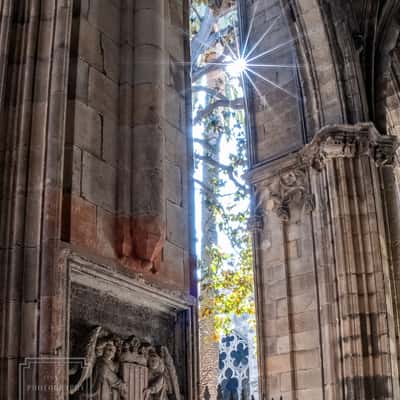 Cloisters at Cathedral de Barcelona, Spain