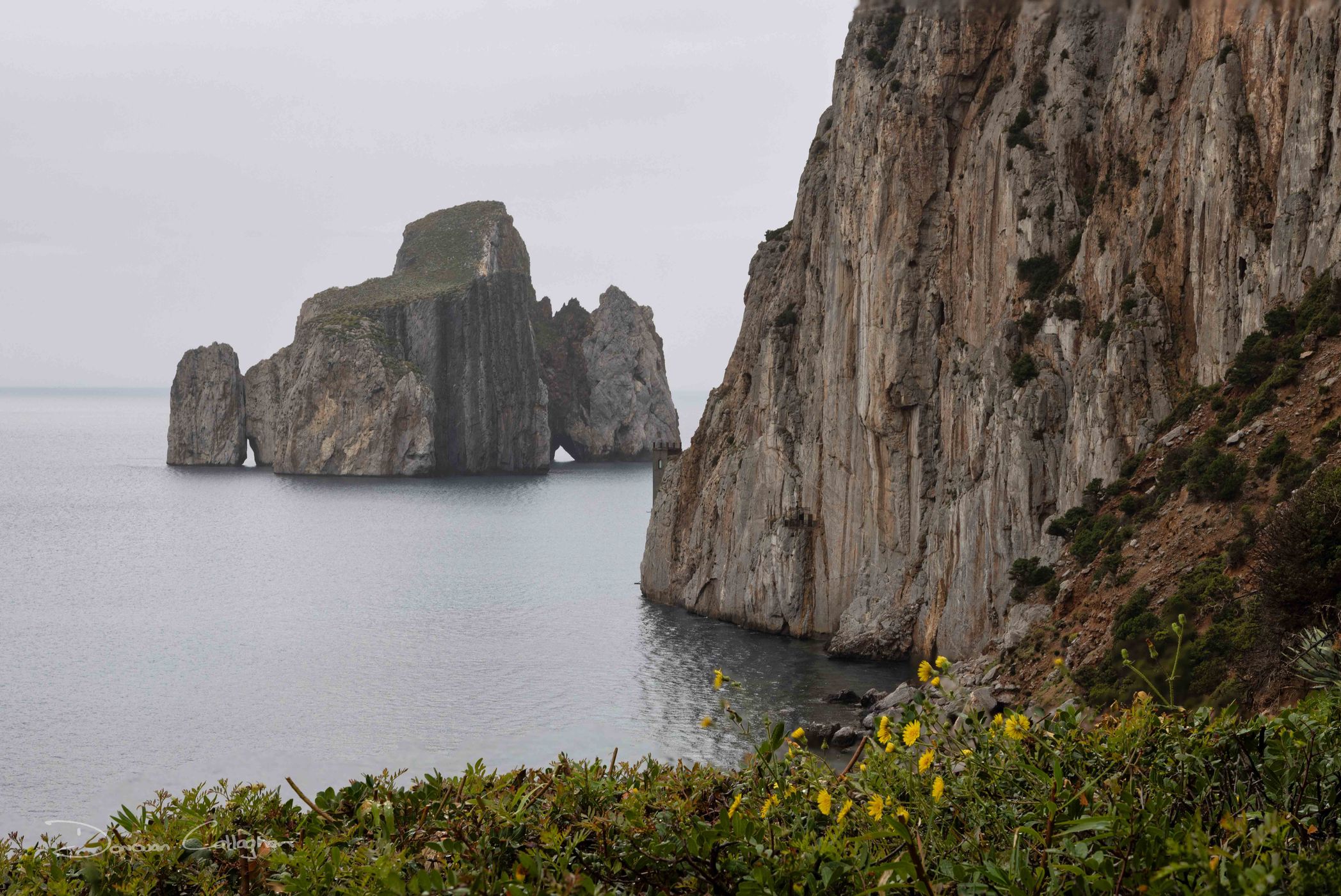 Coastline in Sardinia, Italy