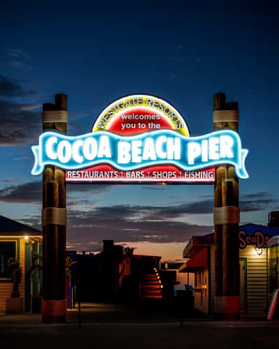 Cocoa Beach Pier Entrance