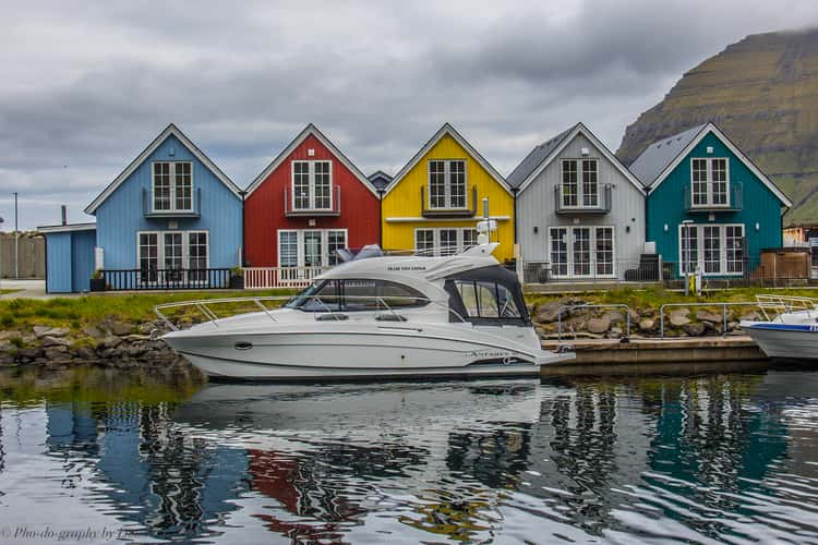 Coloured houses