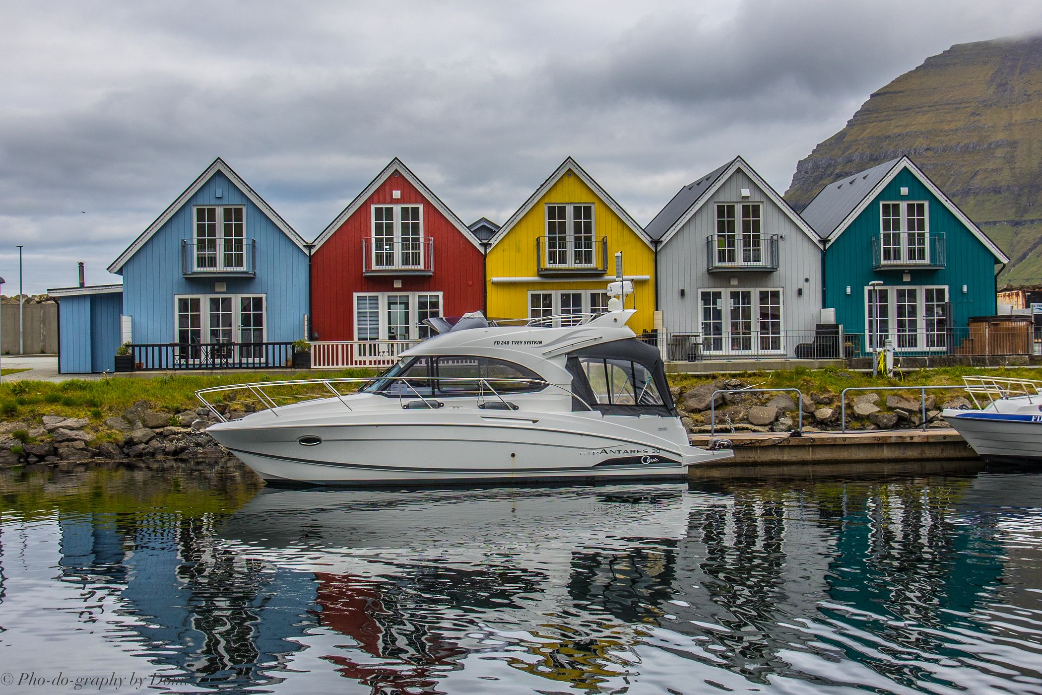 Coloured houses, Faroe Islands