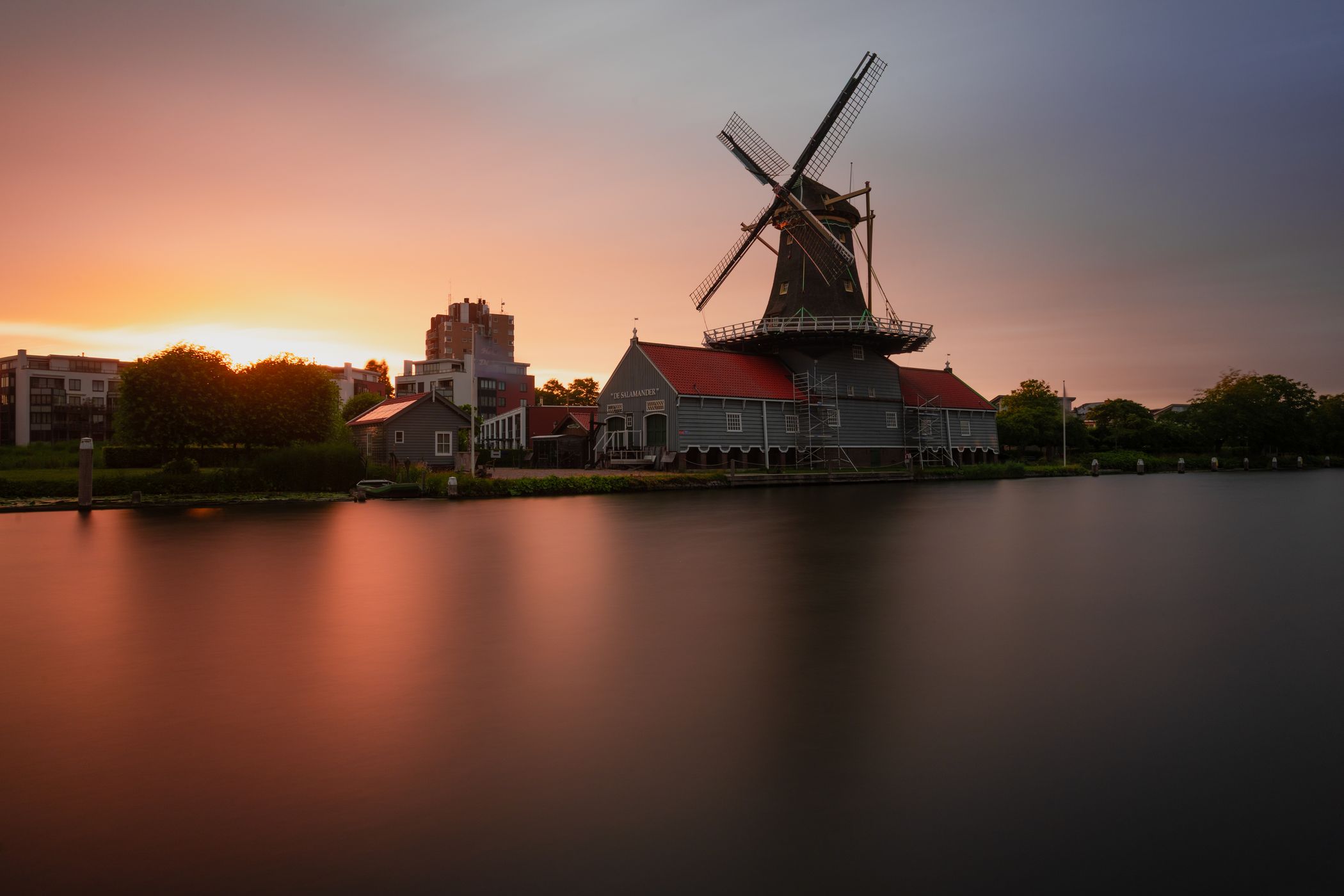De Salamander' saw mill, Leidschendam, Netherlands