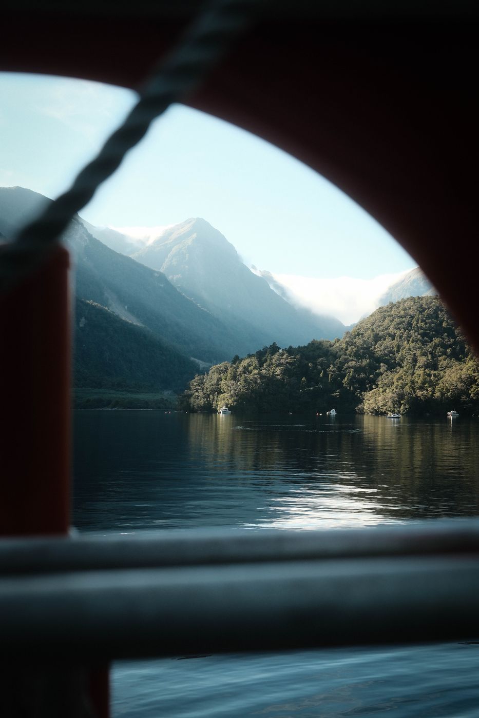 Deep Cove, Doubtful Sound, Fiordland National Park, New Zealand