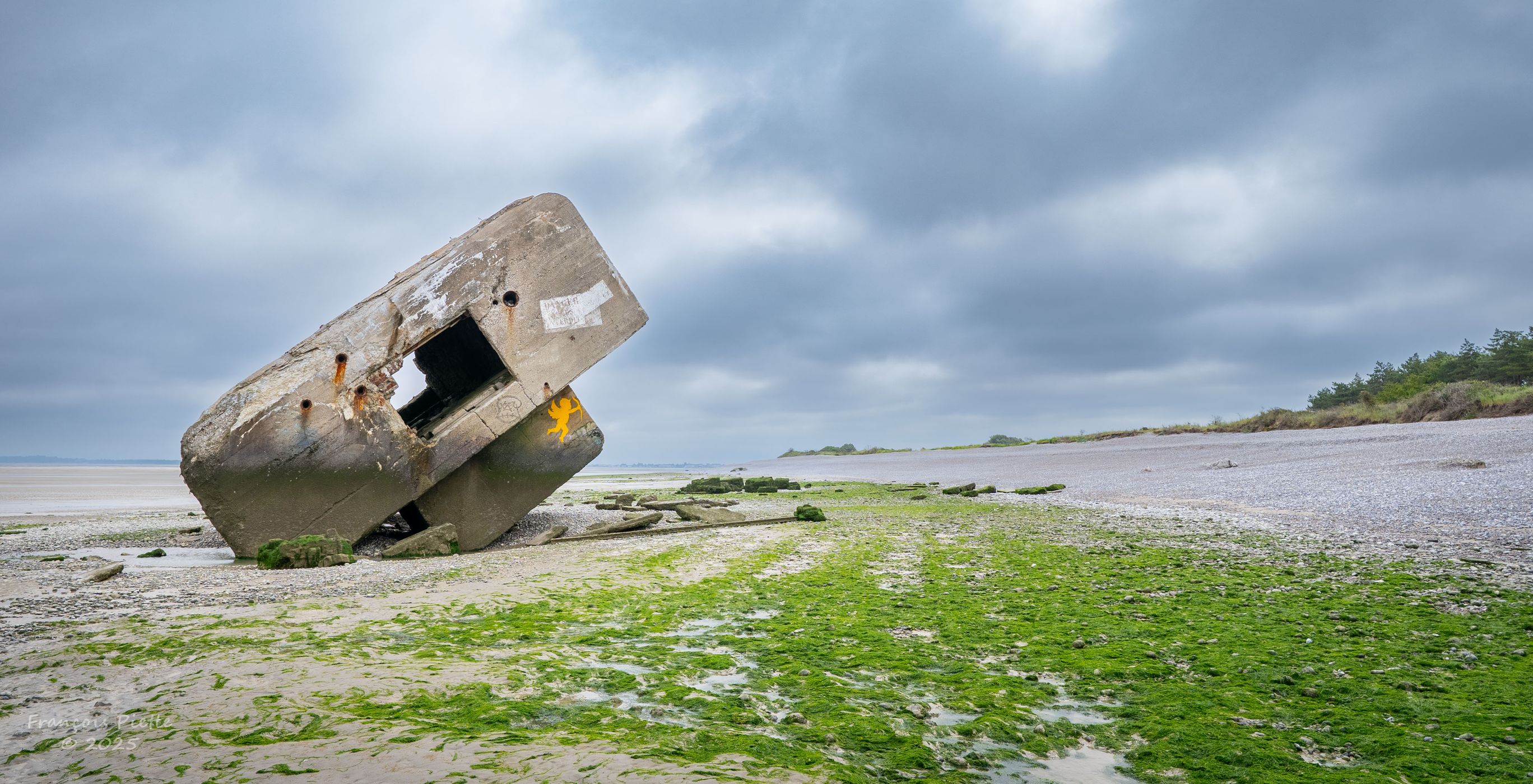 Der Bunker von Hourdel, France
