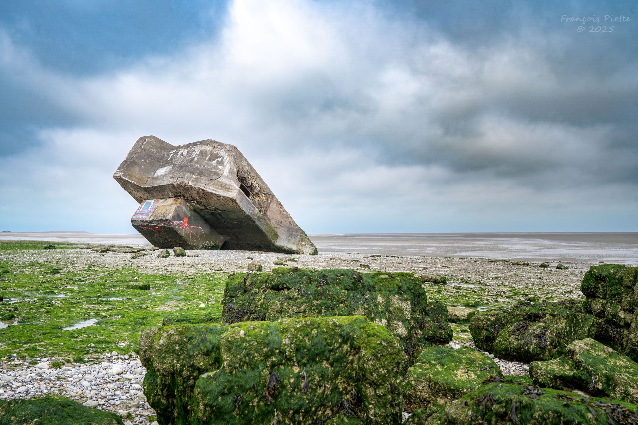 Der Bunker von Hourdel, France