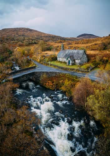 Derrycunnihy Church (Drone)
