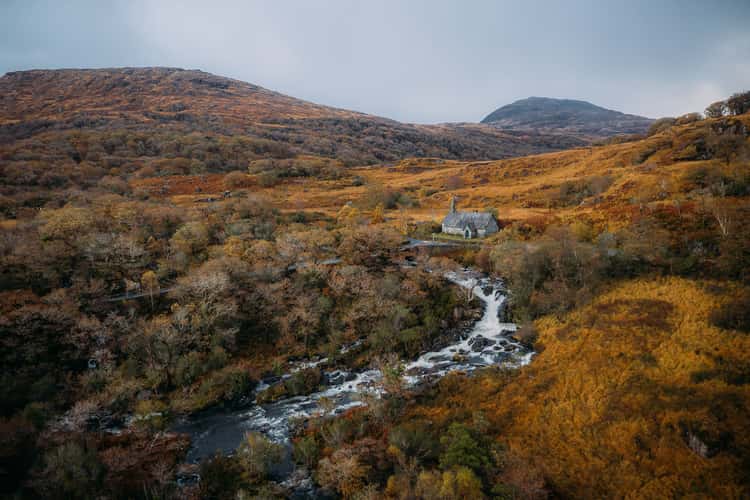 Derrycunnihy Church (Drone)