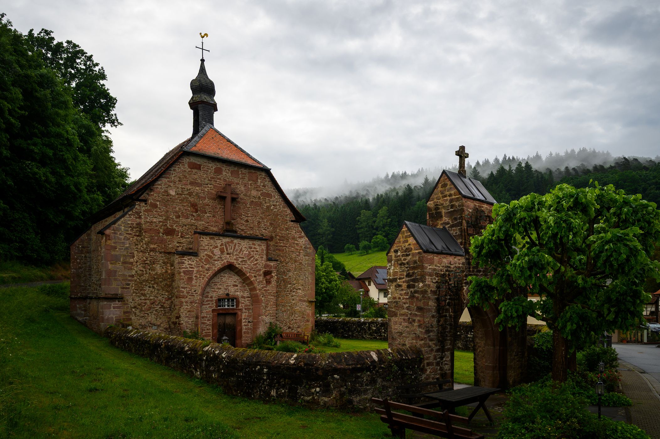 Evangelische Kirche Schöllenbach, Germany