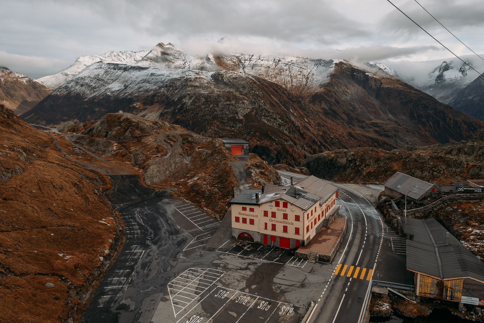 Grimselview Hotel (Drone), Switzerland