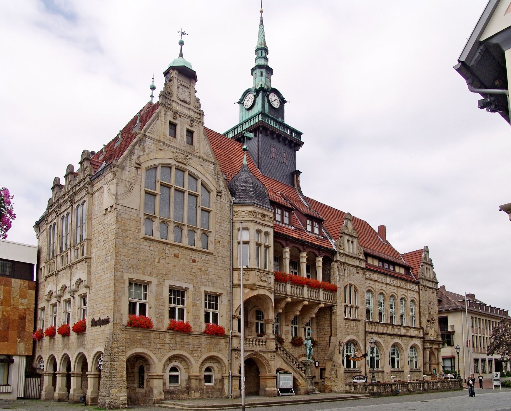 Historic Town Hall of Bückeburg, Germany