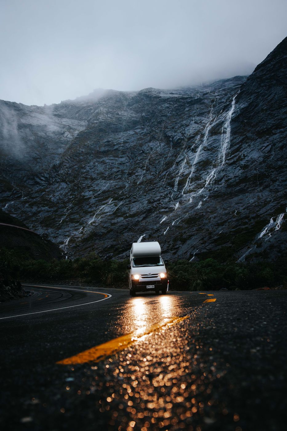 Hundred Falls, Milford Sound Highway, New Zealand