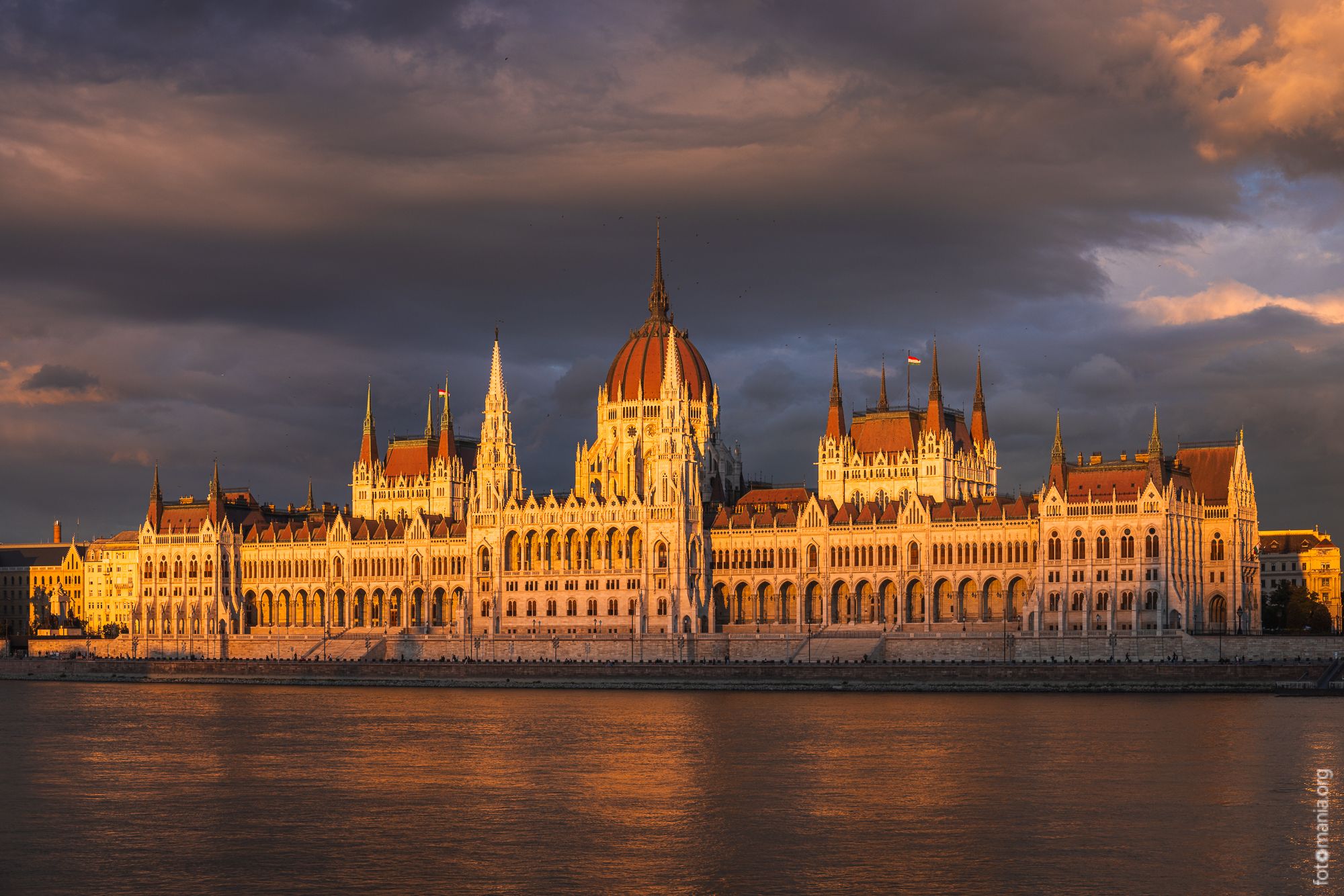 Hungarian Parliament, Budapest, Hungary