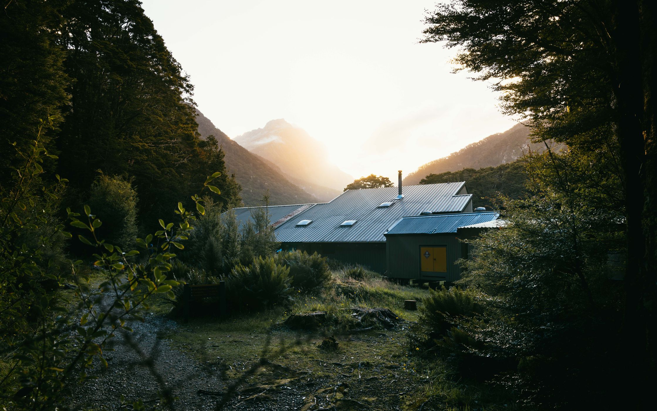 Iris Burn Hut, Kepler Track, Fiordland National Park, New Zealand