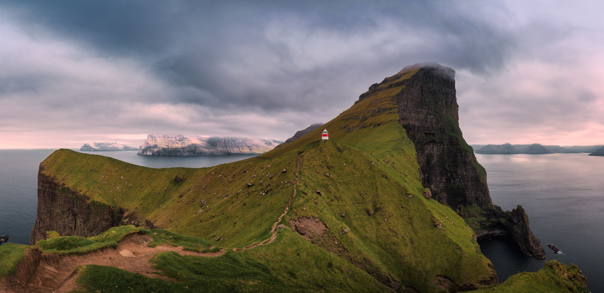 Kallur Lighthouse, Kalsoy, Faroe Islands