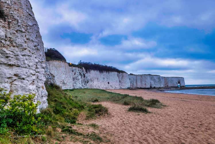 Kingsgate bay beach, England