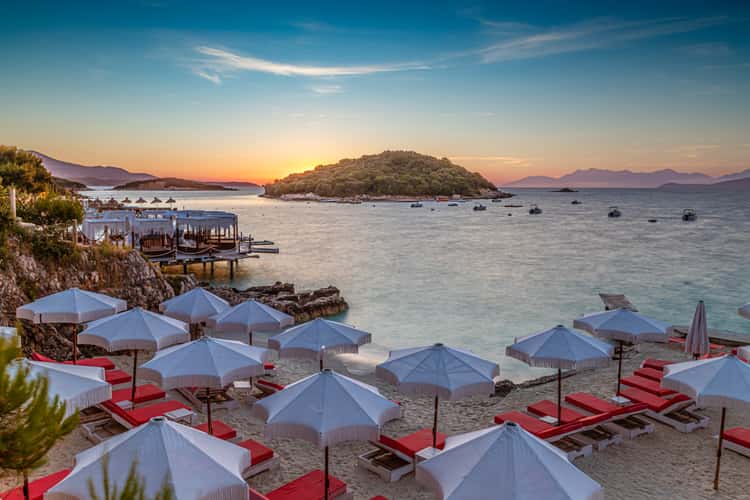 Ksamil beach